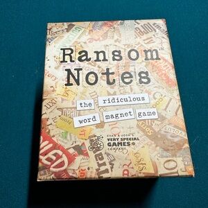 Ransom Notes Word Magnet Game by